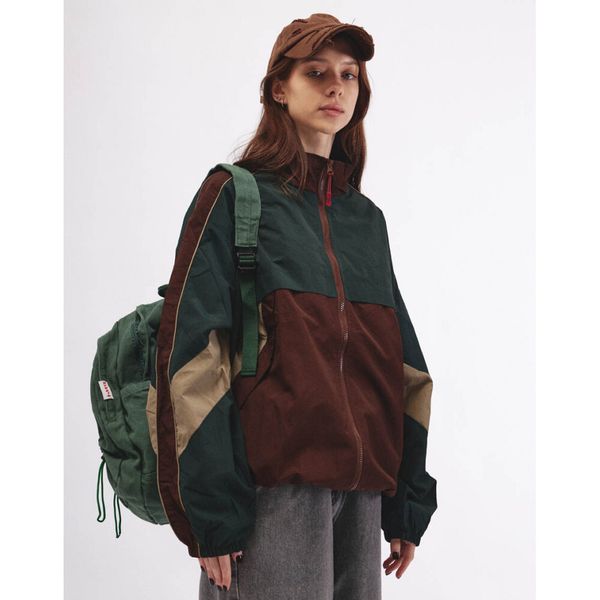 Рюкзак хлопковый зеленый - фото 2