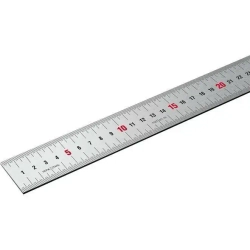 Усиленная нержавеющая линейка ЗУБР 1,5 м, Про-150 34280-150