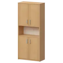 Шкаф с нишей А-312 Ольха 770x370x2000 Арго