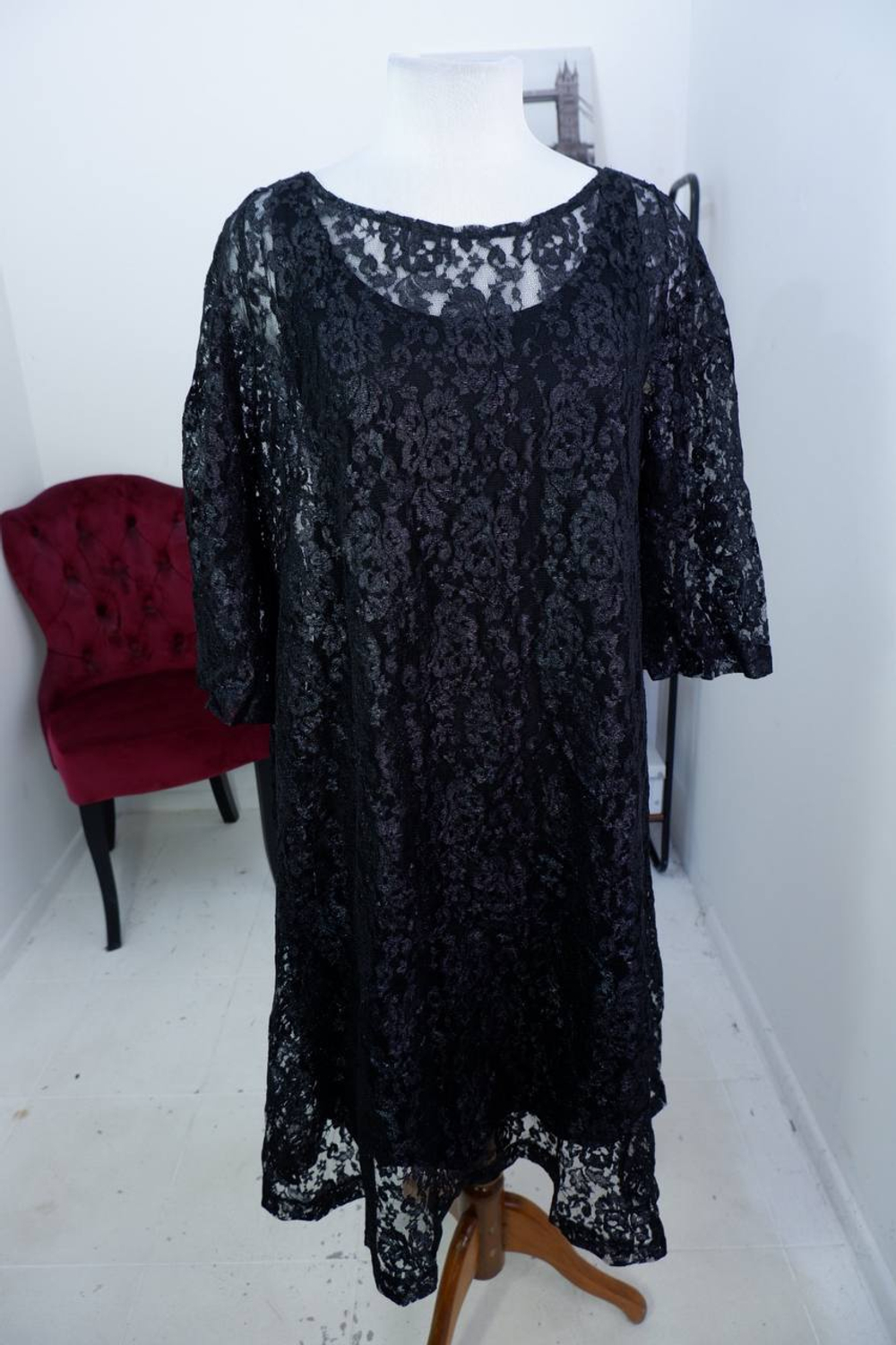 Платье Lucky Move ажурное, визуально 50 размер, новое