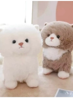 Мягкая игрушка кот пушистый 35 см