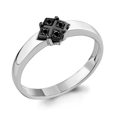 963643Ч Кольцо из Золота с бриллиантами из коллекции "Blackberry"