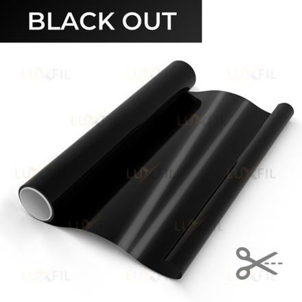 Пленка для окон декоративная BLACK OUT LUXFIL, на отрез (ширина рулона 1,524 м.)