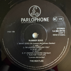Виниловая пластинка The Beatles ‎– Rubber Soul LP