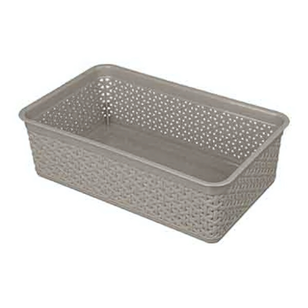 Корзинка универсальная "Wenge" 2,25л, 257х158х80 мм (серый)