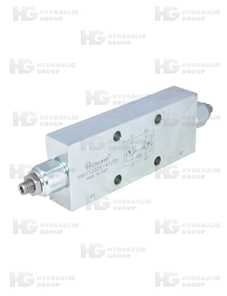 Тормозной клапан двухсторонний VBCF1202S 1/2&quot;-15U