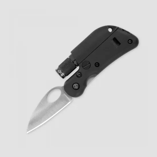 Складной нож многофункциональный с фонарем и свистком, длина клинка: 5,1 см, SG/SL1M, SOG c клинком из стали 420J2, рукоять GRN