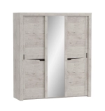 Шкаф 3 дв. с раздвижными дверями "Соренто" спальня