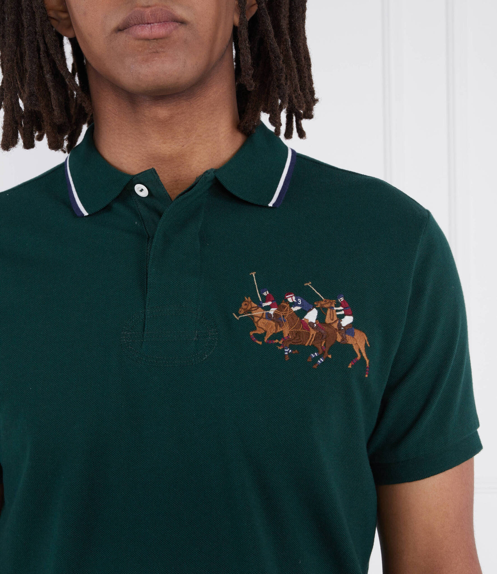 Поло POLO RALPH LAUREN - зеленый(710900614)