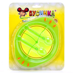 Тарелка прозрачная (Бусинка)