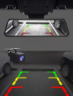 Видеорегистратор в авто в зеркале 9.66" Wi-fi BD+GPS 2камеры ZX999L