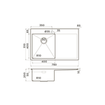 Мойка Omoikiri Akisame 78-GM-R | Вороненая сталь