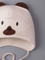 Шапка для детей с ушками на осень