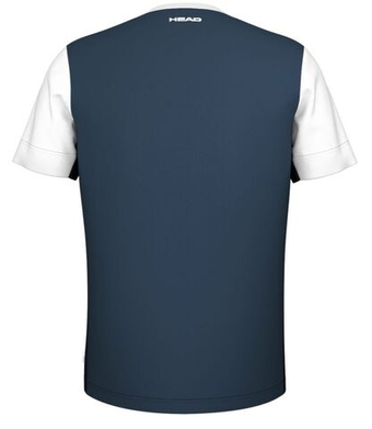 Футболка для мальчика теннисная Head Boys Slice - небесный