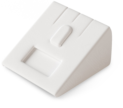 Вкладыш 03/стойка/для гарнитура/2 прорези/язычок/окошко для бирки/прорезь для нитки