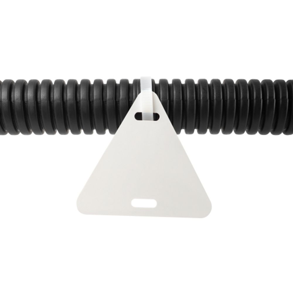 Бирка кабельная маркировочная ЭРА NO-224-606 У136 треугольник 52х55 мм 50 шт/уп | Бирки кабельные маркировочные