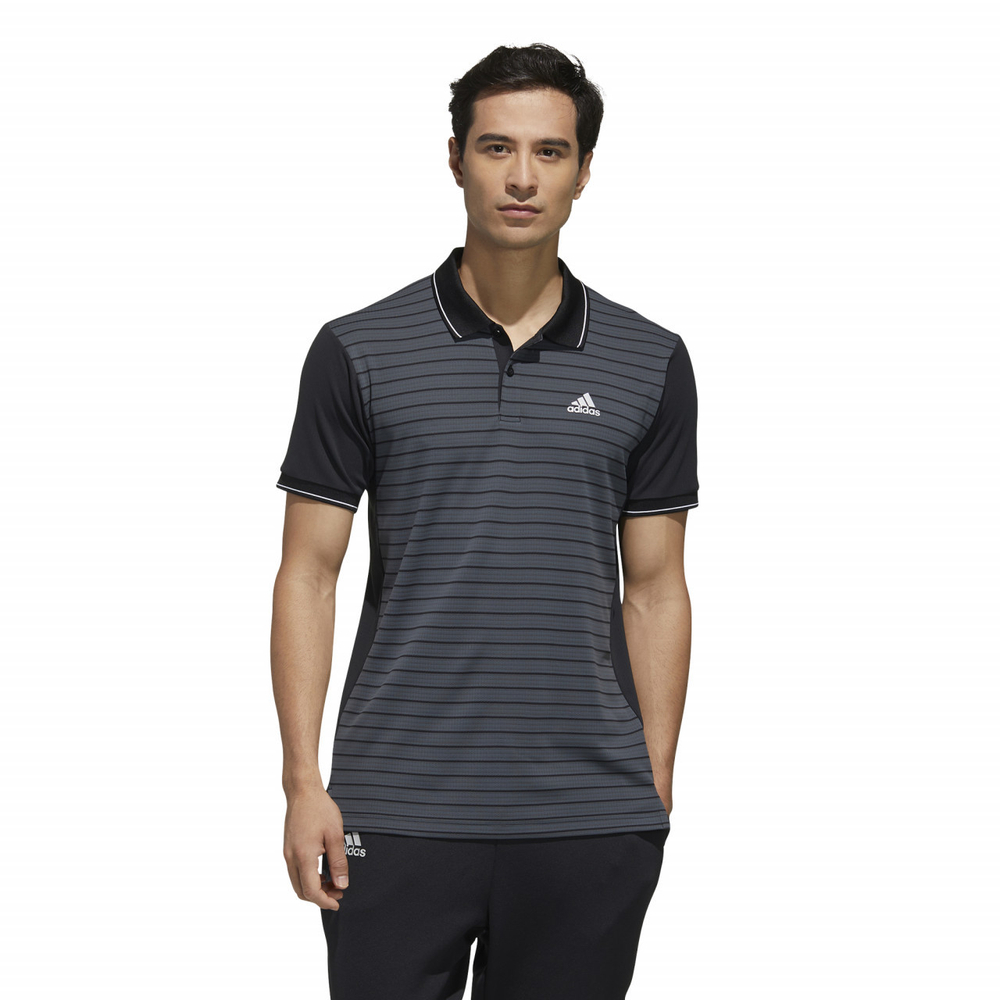 Мужское теннисное поло Adidas Heat Ready CB M PL1 - черный