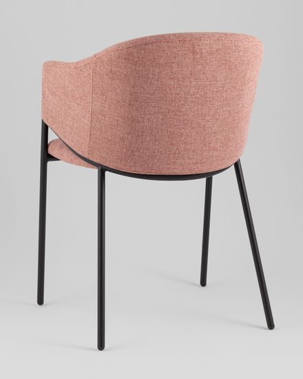 Стул обеденный Sheep шенилл пыльно-розовый