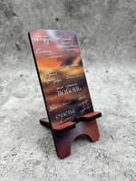 Подставка для телефона деревянная