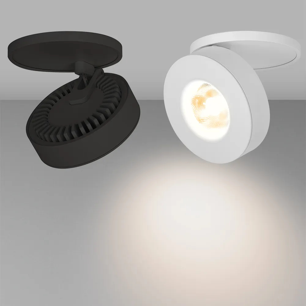 Светильник LGD-MONA-BUILT-R100-12W Warm3000 (WH, 24 deg) (Arlight, IP40 Металл, 3 года) 025450