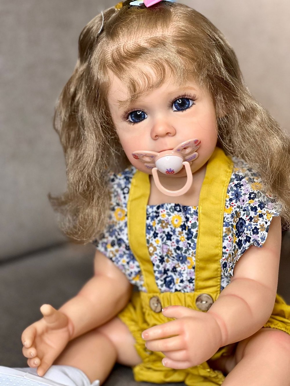 Кукла Реборн виниловая 55см в пакете (FA-040A)