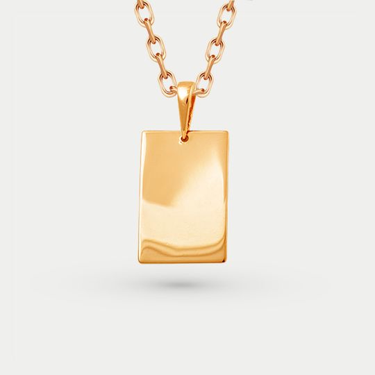 Подвеска золотая