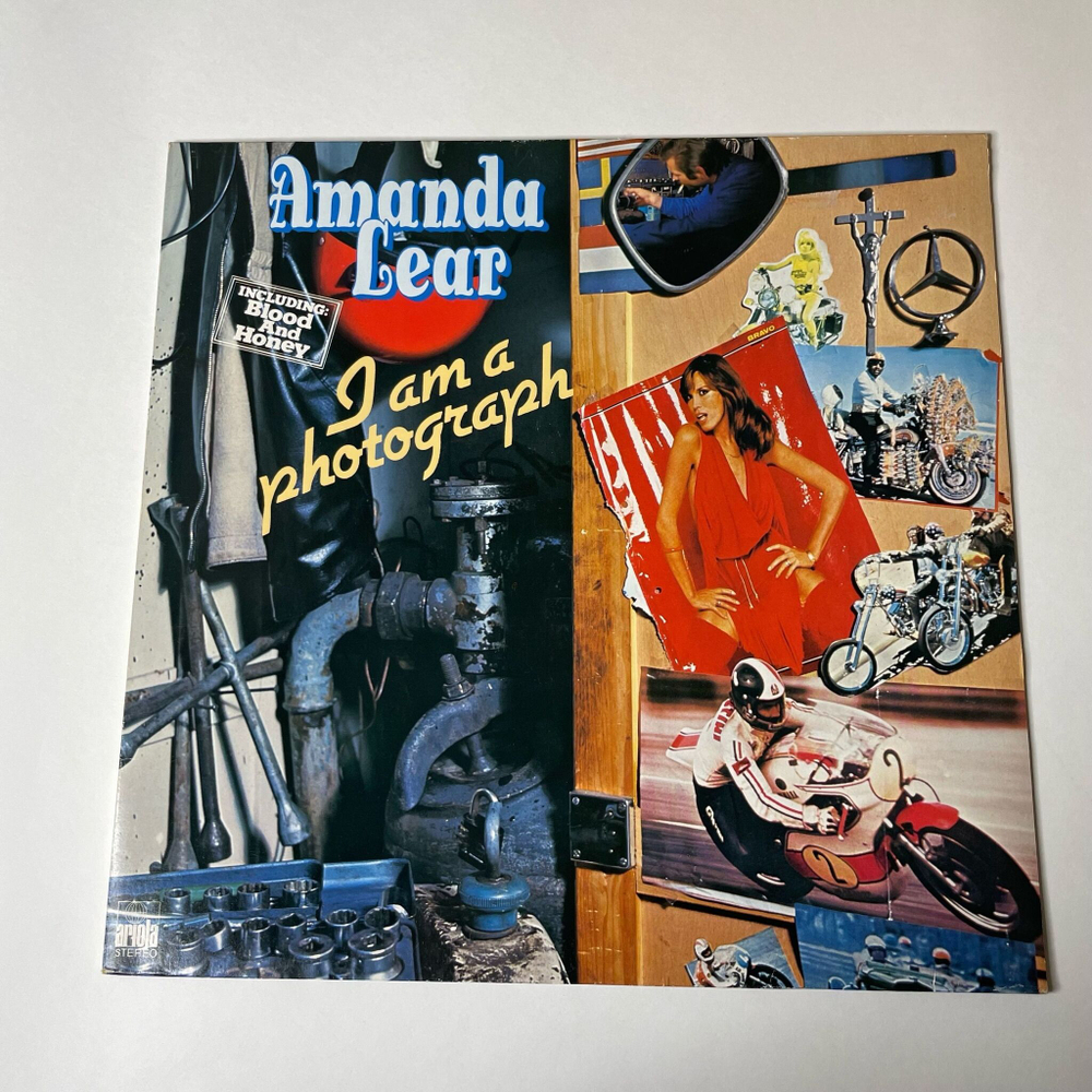 Винтажная виниловая пластинка LP Amanda Lear I Am A Photograph (Germany 1977) Pretty Boys
