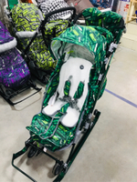 Коляска комбинированная «Ника Детям 7-8SK» зеленый (арт. НД7-8SК/2)