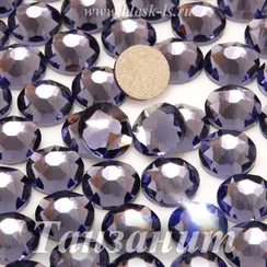 Стразы Solvo холодной фиксации, Танзанит