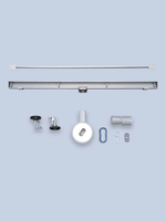 Душевой трап AltroBagno Trave 071219 Ni (80)