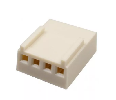 Разъем на провод - HU-4 шаг 2.54 мм, прямой