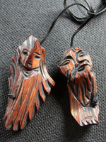Ээзи-Хозяева Тайги (парная подвеска) (оберег путешественника)