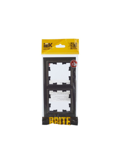 Рамка 2-м BRITE РУ-2-БрТБ бронза IEK BR-M22-K45