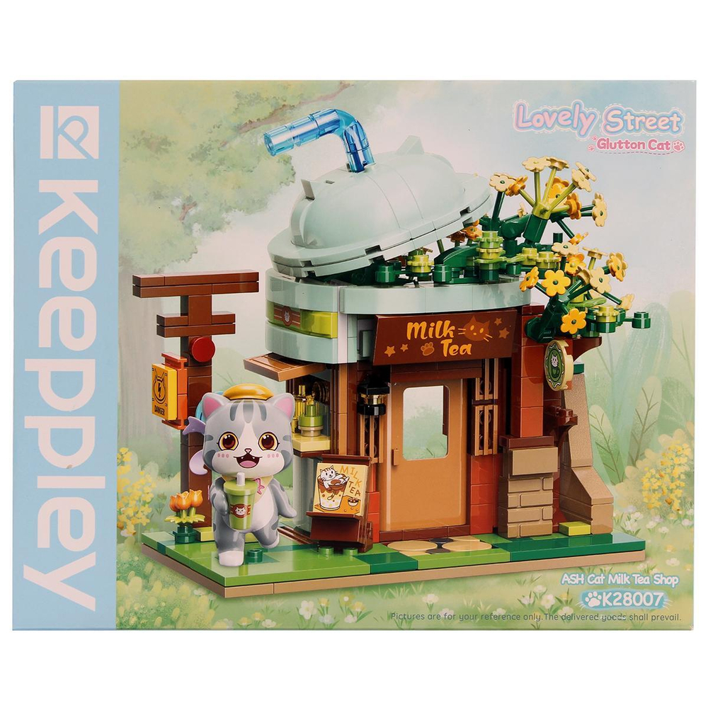 Конструктор блочный Брик для девочек 411дет., коробка K28007