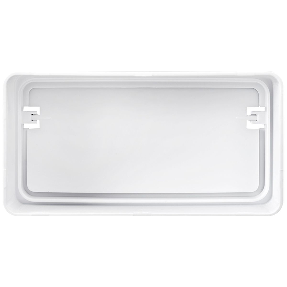 Соединитель вентиляционный пластик, плоский, d120 мм, 60 мм, обр.клап, Эвент, 60120СКПО