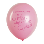 Воздушные шары, 12шт., "Unicorn love", пастель, ассорти