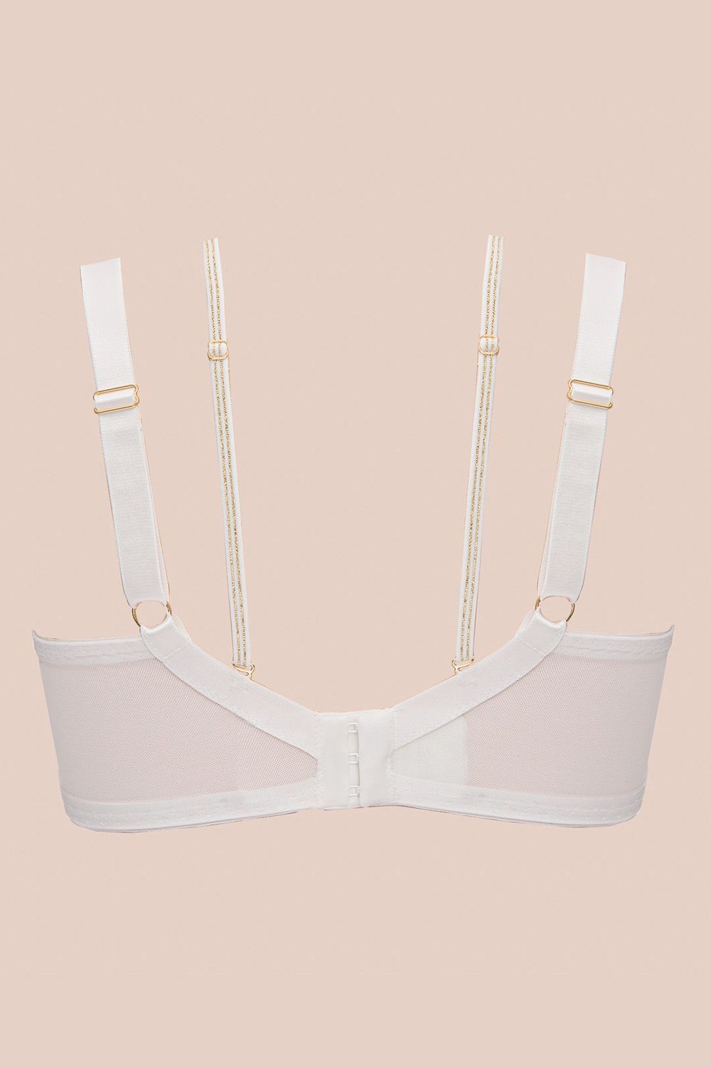 Белый бюстгальтер с мягкой чашкой Chiara Gold (Размер: 75I) (Цвет: белый)