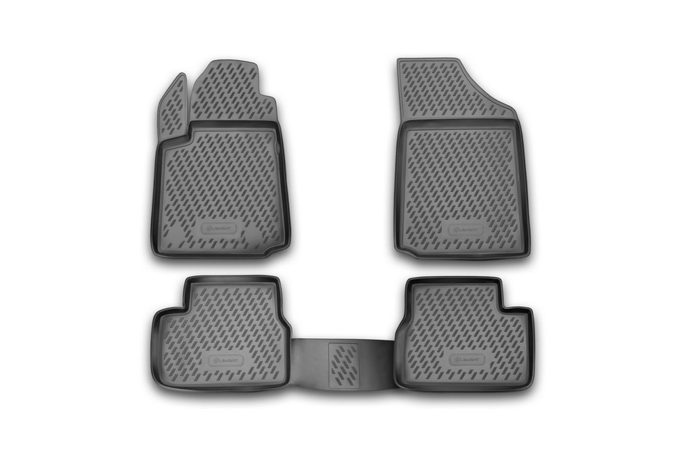 Коврики Standard, в салон CITROEN C3 2002-2009, 4 шт. (полиуретан, чёрные) Element.CARCRN00009