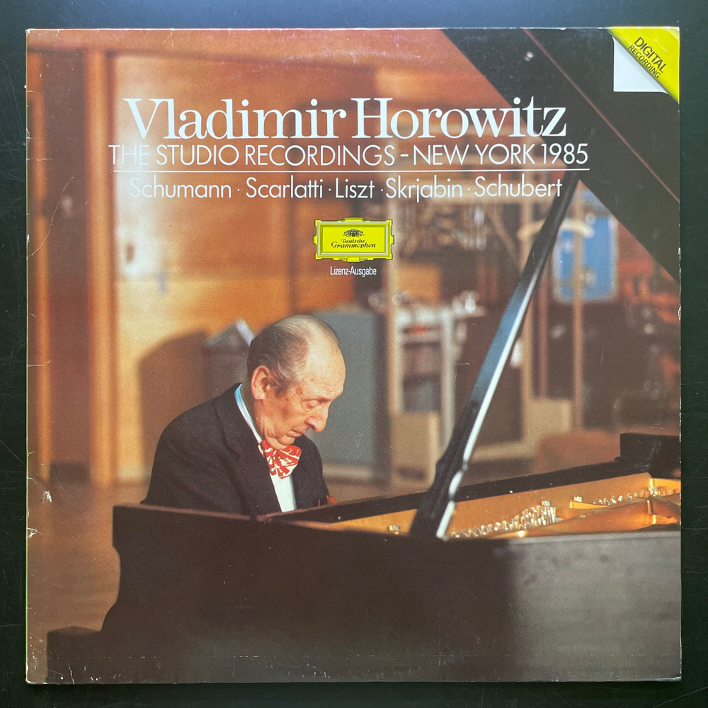 Горовиц – Студийные записи - Нью-Йорк, 1985: Лист, Скарлатти, Шуберт, Шуман, Скрябин (ГДР 1989г.)