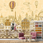 Обои и панно Affresco, коллекция  СКАЗКИ AFFRESCO