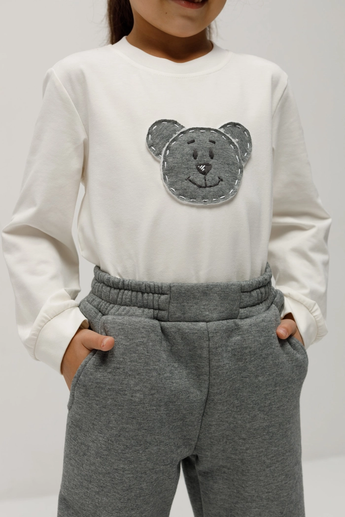 БРЮКИ ДЕТСКИЕ ТЭВИС ГРАФИТОВЫЙ МЕЛАНЖ