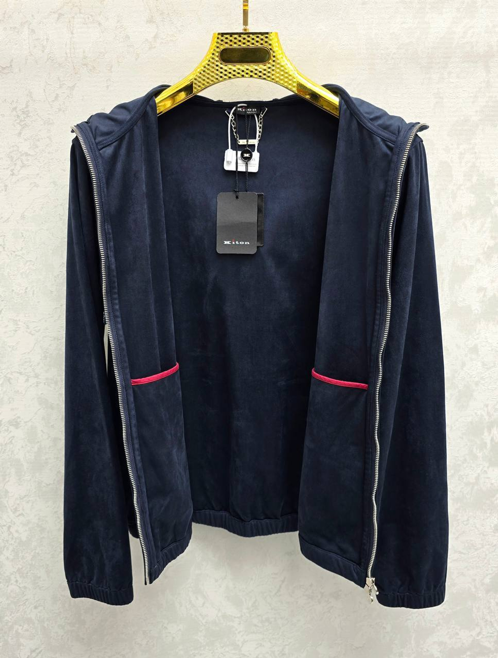 Замшевая куртка Kiton