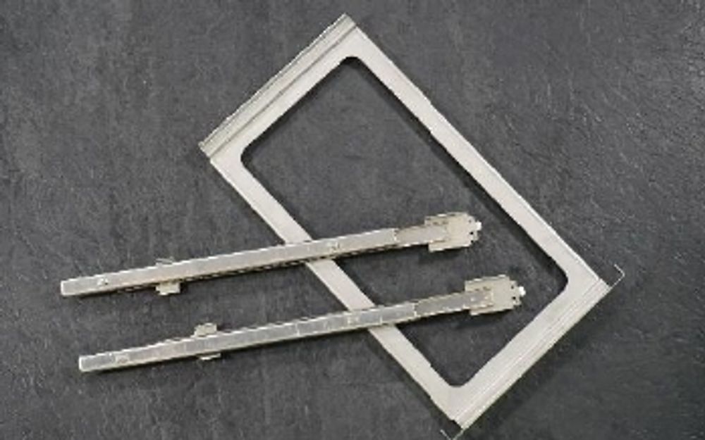 Б/у 60.76.894 Rational Выдвигающаяся направляющая в сборе 1/1 GN *ICombi  9/19