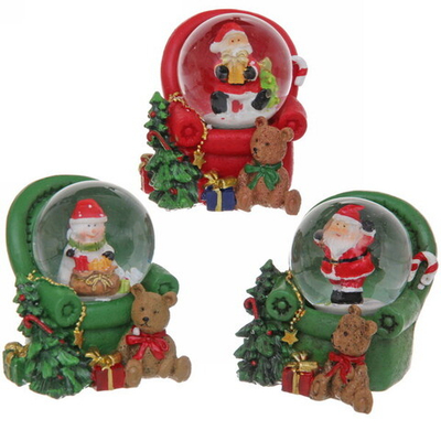 Сувенир Снежный шар «Уютный дом» 6*7,5 см, микс