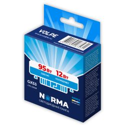 LED-GX53-12W-4000K-GX53-FR-NR Лампа светодиодная. матовая. Серия Norma. Белый свет 4000K. Картон. ТМ Volpe