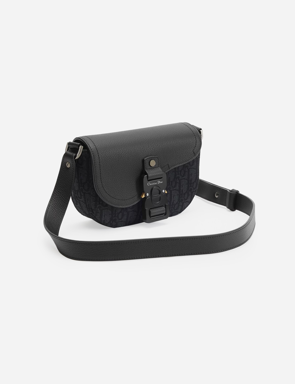 Сумка Dior Mini Saddle Messenger Bag "Black Dior"