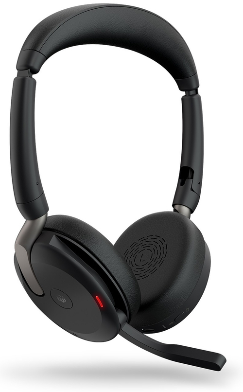 Наушники Jabra Evolve2 65 Flex Link380a MS Stereo WLC черный