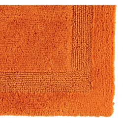 Коврик для ванной 60х100 Cawo Frottier оранжевый 323 Германия фрагмент