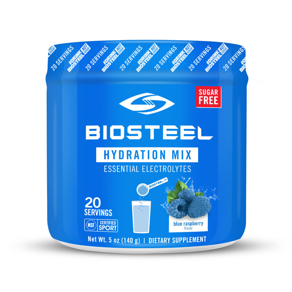 Изотоник Biosteel Hydration Mix Малина-Голубика, 140 г