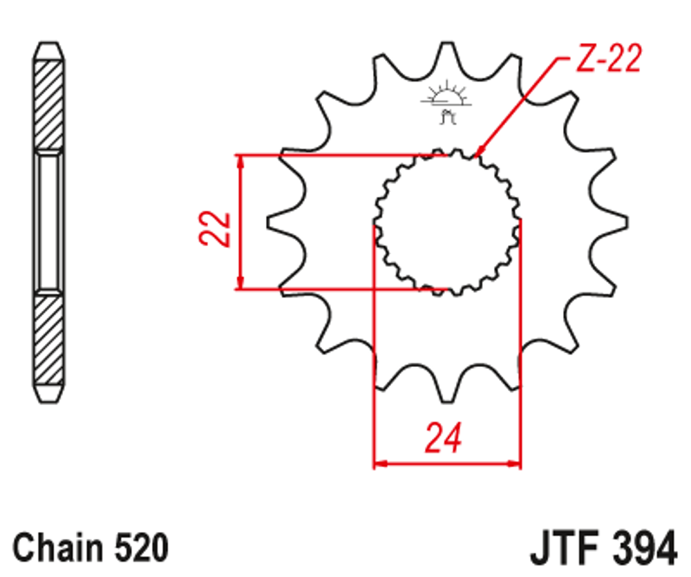 Звезда JTF394.15